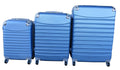 SMTE - 3Piece Light Blue Luggage Set