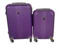 SMTE - Quad Wheel Quality Travel Ware 2 Piece - ALIN - Purple