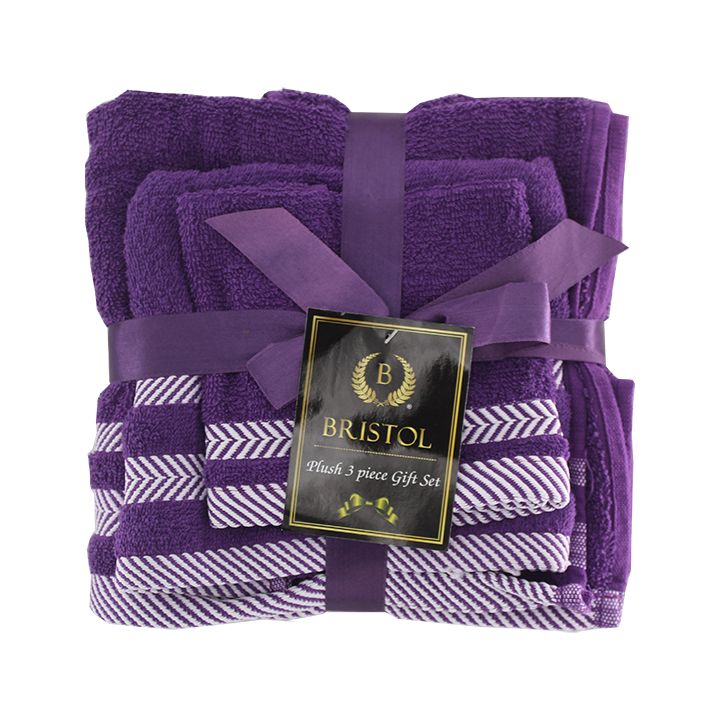 SMTE - Bristol Towel Gift Set - Purple