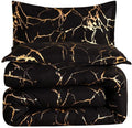 SMTE - Luxuries Velvet Comforter Set - 3-Piece - Black