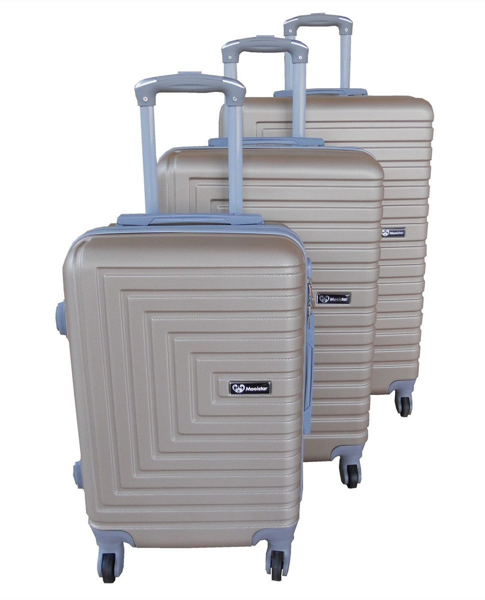 SMTE - Moostar 3Piece Hardshell Luggage Set