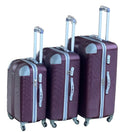 SMTE - Le Emporer3 Piece Luggage SetLight Weight SuitcaseMaroon
