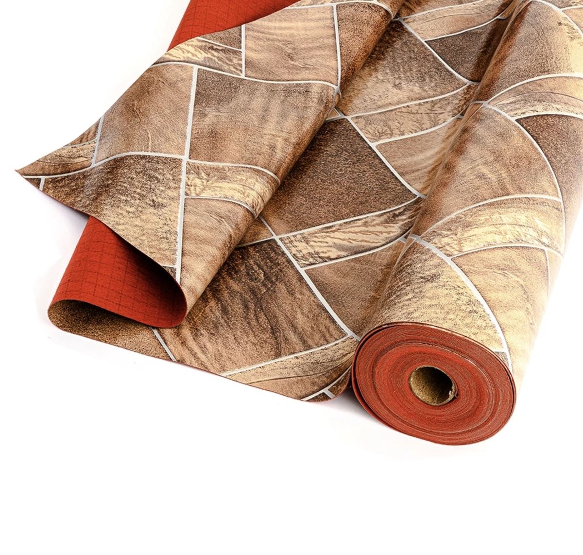 SMTE - High Quality Ace Flooring Non Slip Carpet - Brown-Assorted