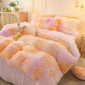 SMTE - Fluffy Comforter Wooled - Peach Ombre