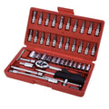 SMTE - Acesa - 46 Piece Wrench Spanner Socket Tool Set Workshop Car Wrench Set