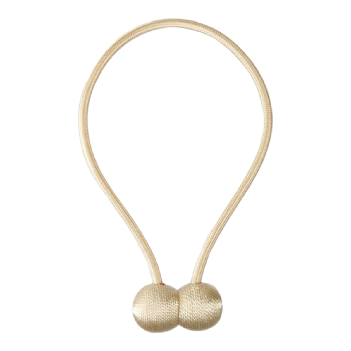 SMTE - Avi-Quality Curtain Tie-Back-Ball - Cream