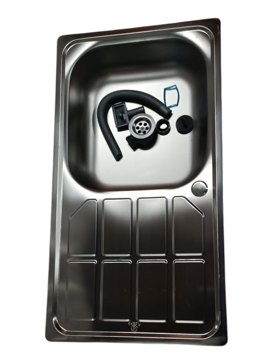 SMTE - DropIn Stainless Steel Sink Single Bowl7540HDSTDA