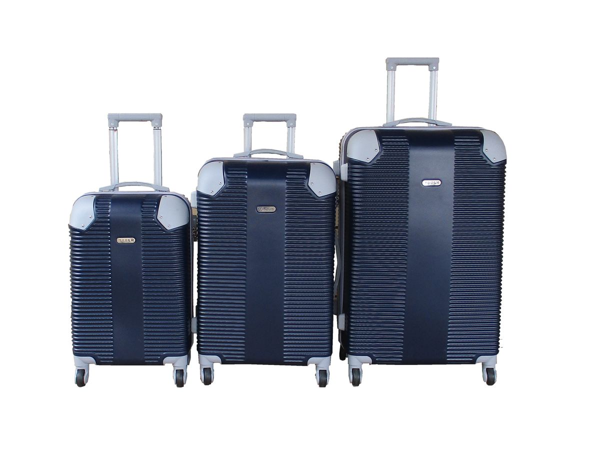 SMTE - Travel 28Inch Luggage Suitcase Bag SetStylish3PieceNavy