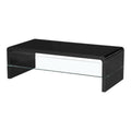 SMTE - Arch Wood Coffee Table NatureBlack