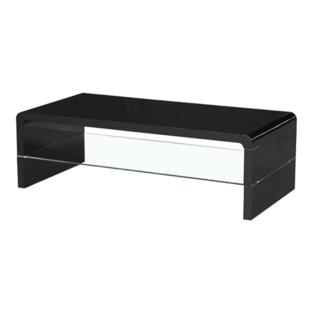 SMTE - Arch Wood Coffee Table NatureBlack