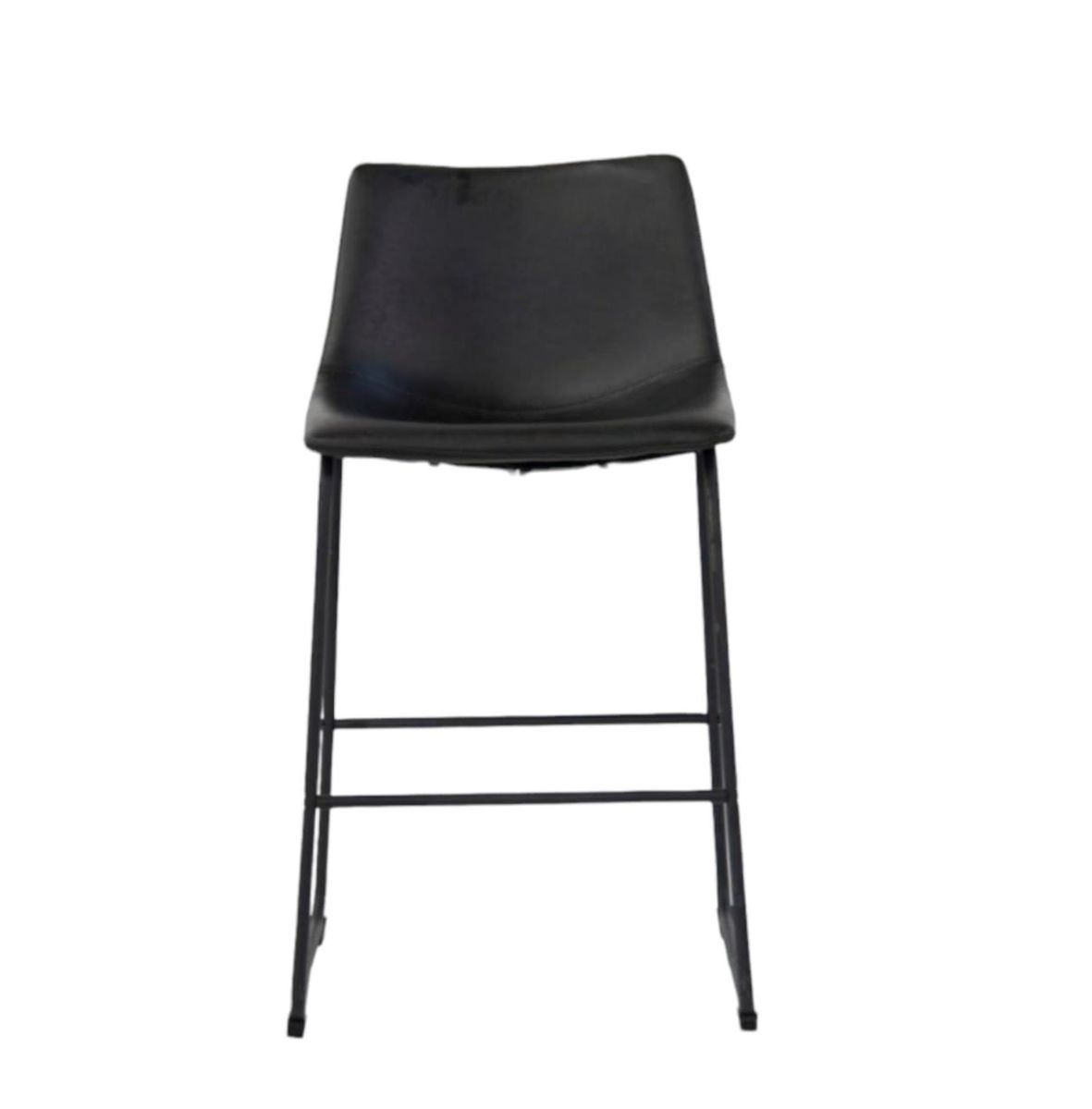 SMTE - Plastic Bar StoolBlack