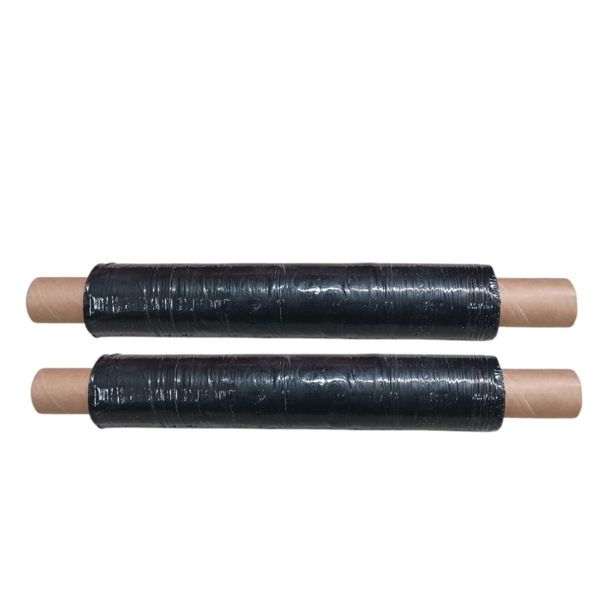 SMTE - 10 Micron Pallet Wrap: Durable, Lightweight Stretch FilmBlack Set of 2