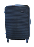 SMTE - Blue Star 1 Piece Hard Outer Shell Luggage 28" - Black