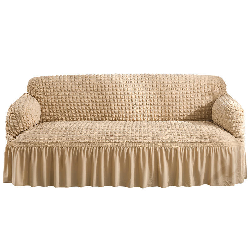 SMTE - 3 Pack Seater 3.2.1 Sofa / Couch Covers - Beige