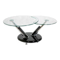SMTE - Coffee TablesRound Tempered Glass