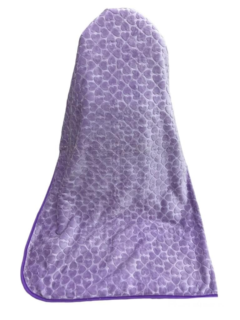 SMTE - Mink Diamond Super Soft Blanket - 1 Piece - Light Purple
