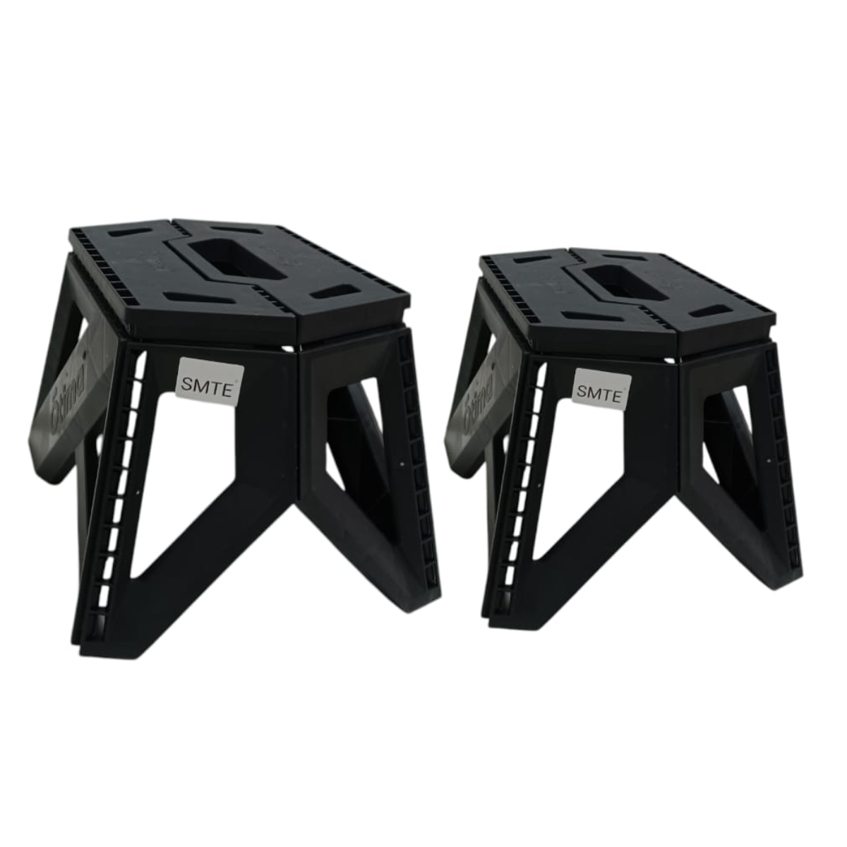SMTE - Collapsible Stool Set of 2Portable Folding Step Stools