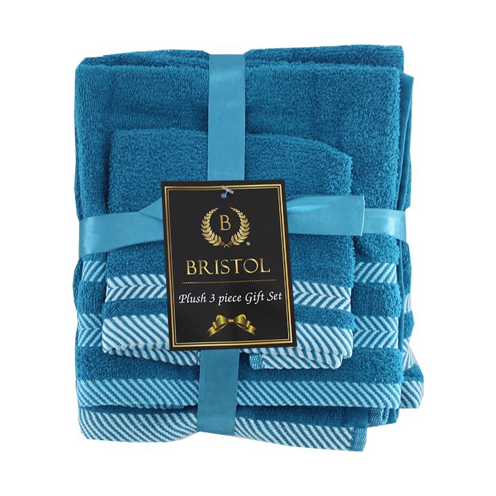 SMTE - Bristol Towel Gift Set - Teal Blue