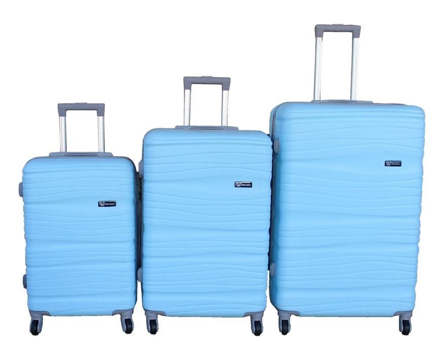 SMTE - 3Piece Travel 30Inch Luggage Suitcase Bag SetStylish