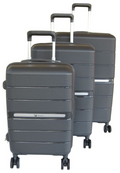 SMTE - Unbreakable Hardside Spinner Luggage SetBlack