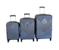 SMTE - 3Piece Travel 28Inch Luggage Suitcase Bag SetStylishDGrey
