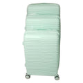 SMTE - 3Piece Unbreakable PP Luggage SetLight Green