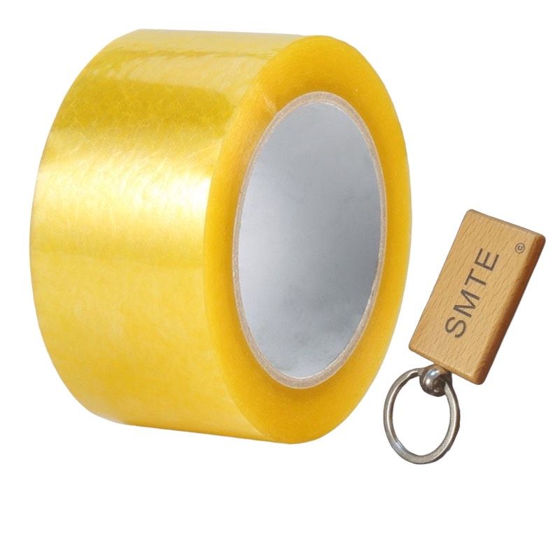 SMTE - Packaging Carton Sealing Tape Clear 48mm x 200m (pack of 1) &  Keyring