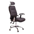 SMTE -  Soft Leather ChairBlack