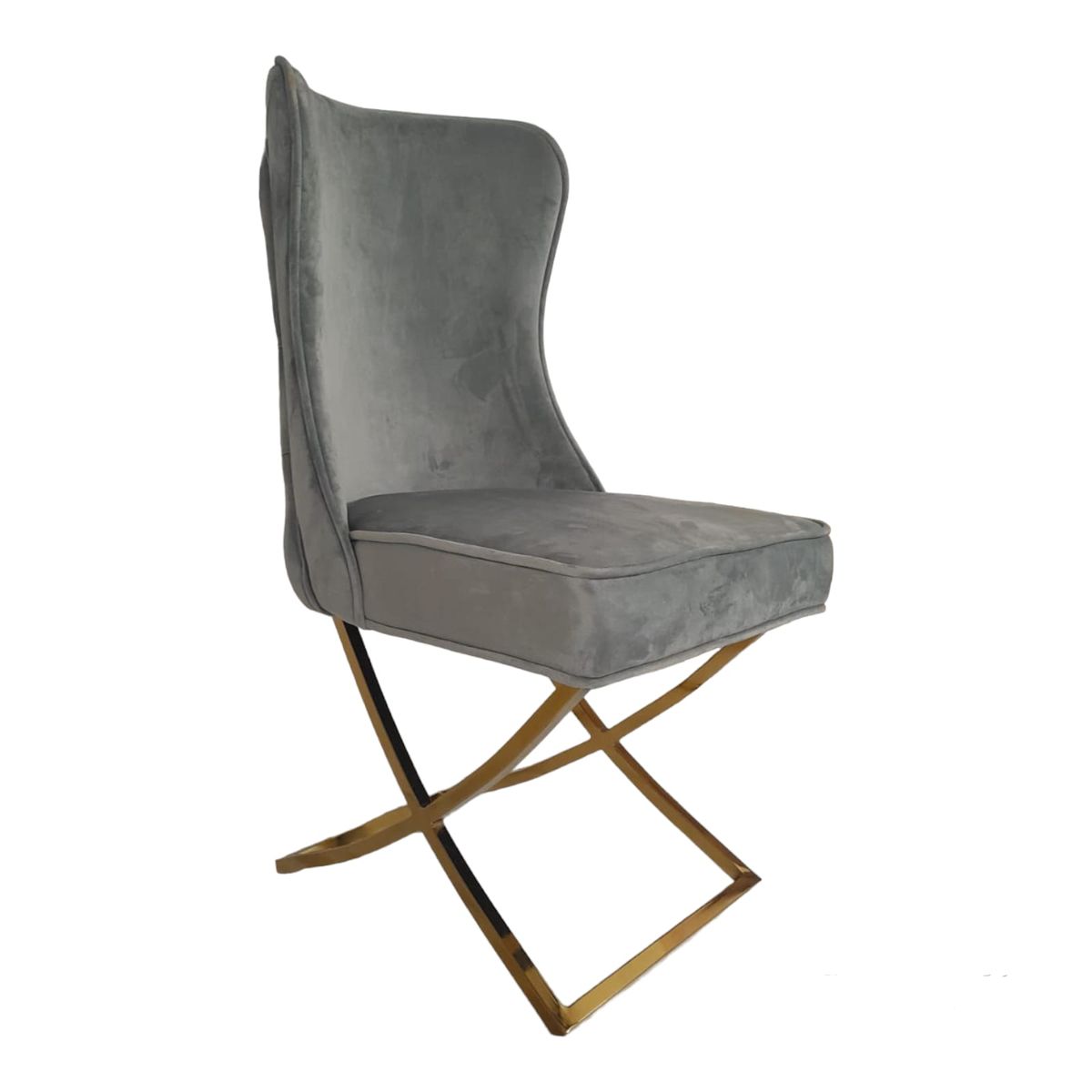 SMTE -  Cobra Ring Upper-Class Dining Chair - Grey