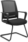 SMTE - Office Guest Chair with Lumbar Support and Mid Back Mesh Space Air Grid
