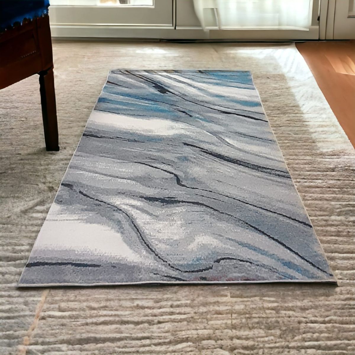 SMTE - 200cm x 150cmModern 3D Geometric DesignCarpet/RugA3