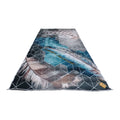 SMTE - 80cm by 200cmModern 3D Geometric Design Area Rug A78 With  keyring