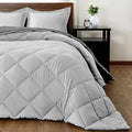 SMTE - Reversible Comforter - White/Grey