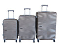 SMTE - Travel Luggage Suitcase Bag SetStylish, and Convenient3 PieceGold
