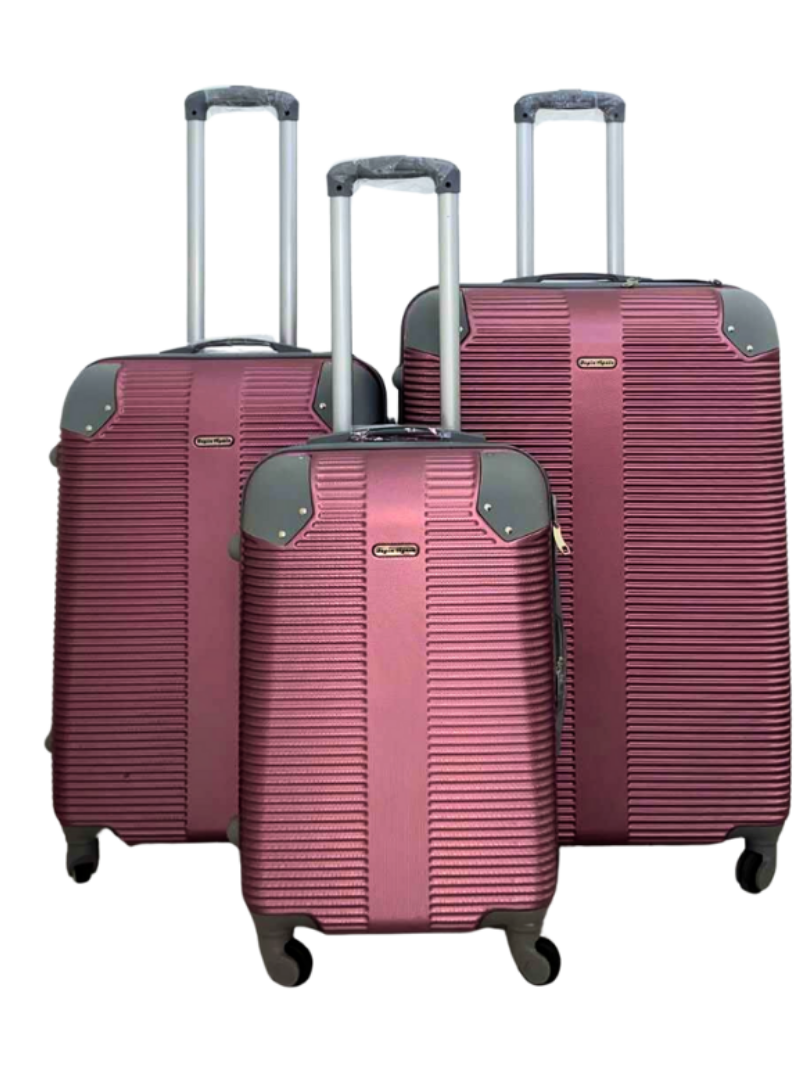 SMTE - Luggage Set3 pieceStrong and DurablePink