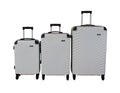 SMTE - 3 Piece Travel 30Inch Luggage Suitcase Bag SetStylishWhite