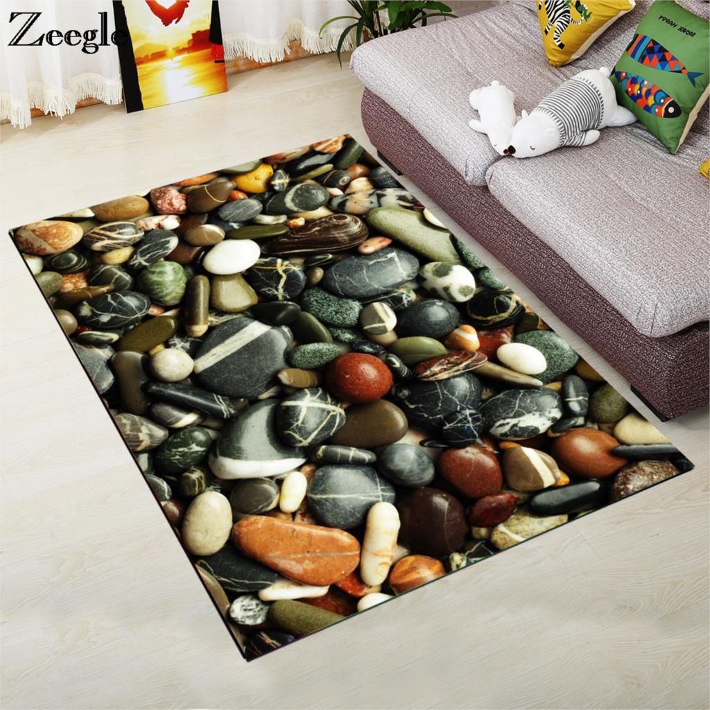 SMTE - Dream World 230cmx160cm 3D Design Rug Printed - Rock