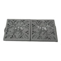 SMTE - High End Design Curtain Tieback - Steal Set of Two STIED 6 - Grey