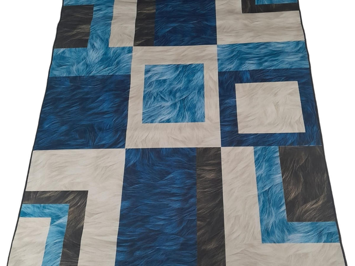 SMTE - 200cm by 150cm - Modern 3D Geometric Design Rug -FF7