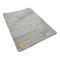 SMTE - Quality Maxsoft Rabbit/Bunny Skin Fluffy Rug With KeychainGrey160 L x 230 W cm
