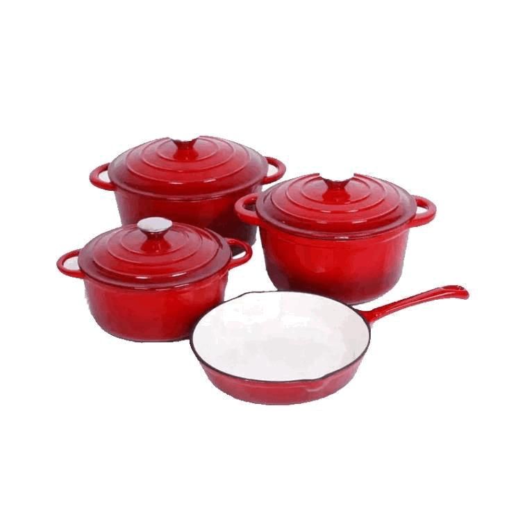 SMTE - 7 Piece Cast Iron Cookware
