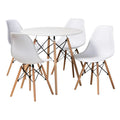 SMTE - Round Coffee Table with 4 Chairs