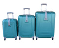 SMTE - Stylish Light Green Luggage Set3 Piece Durable Spinner Suitcases