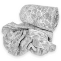 SMTE - Super soft Throw Fleece Blanket Warm Winter - Silver