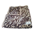 SMTE - Light Brown 2Ply High-Quality Polyester Blanket & Tieback