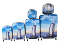 Luxury PC Travel Luggage 6 Piece - Burj-Al-Arab