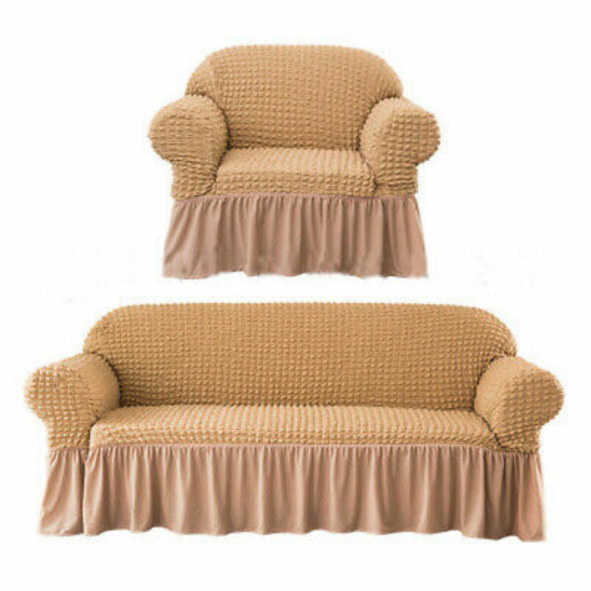 Sofa Cover - Light brown