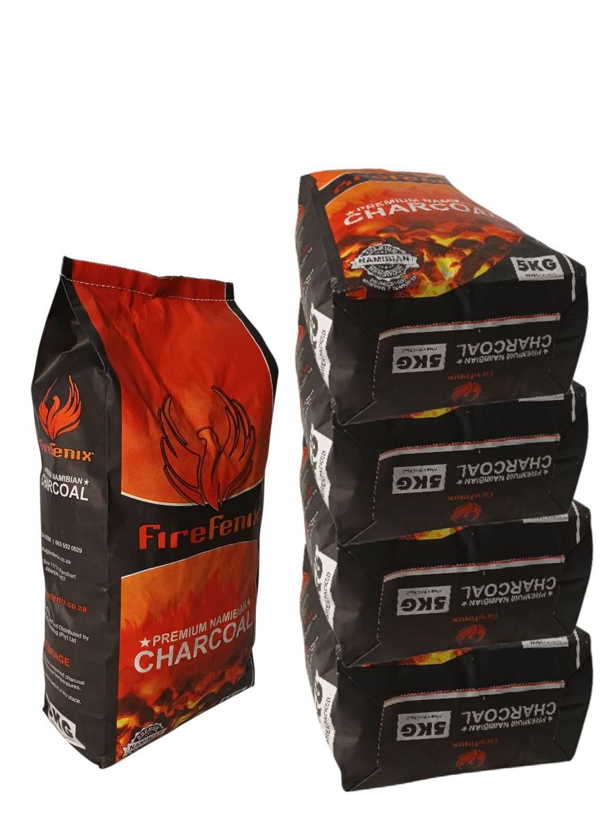Premium Namibian Charcoal 5kg (Pack of 5)