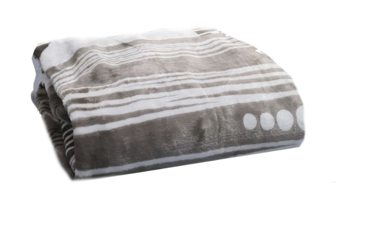 Queen Size IYWA Blanket - One-Ply - Warm and Comfy - Grey