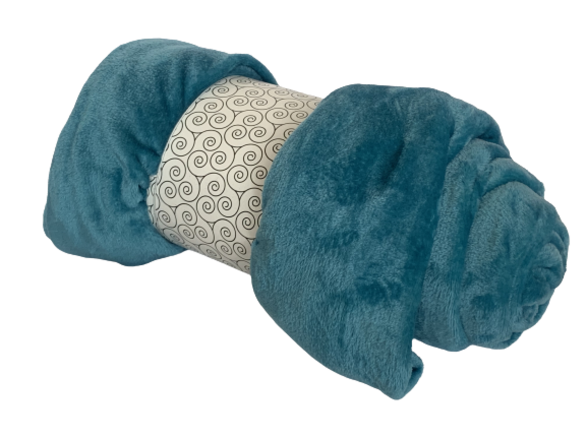 Super Soft Solid Color Bedding Throw 200x220cm - Turquoise